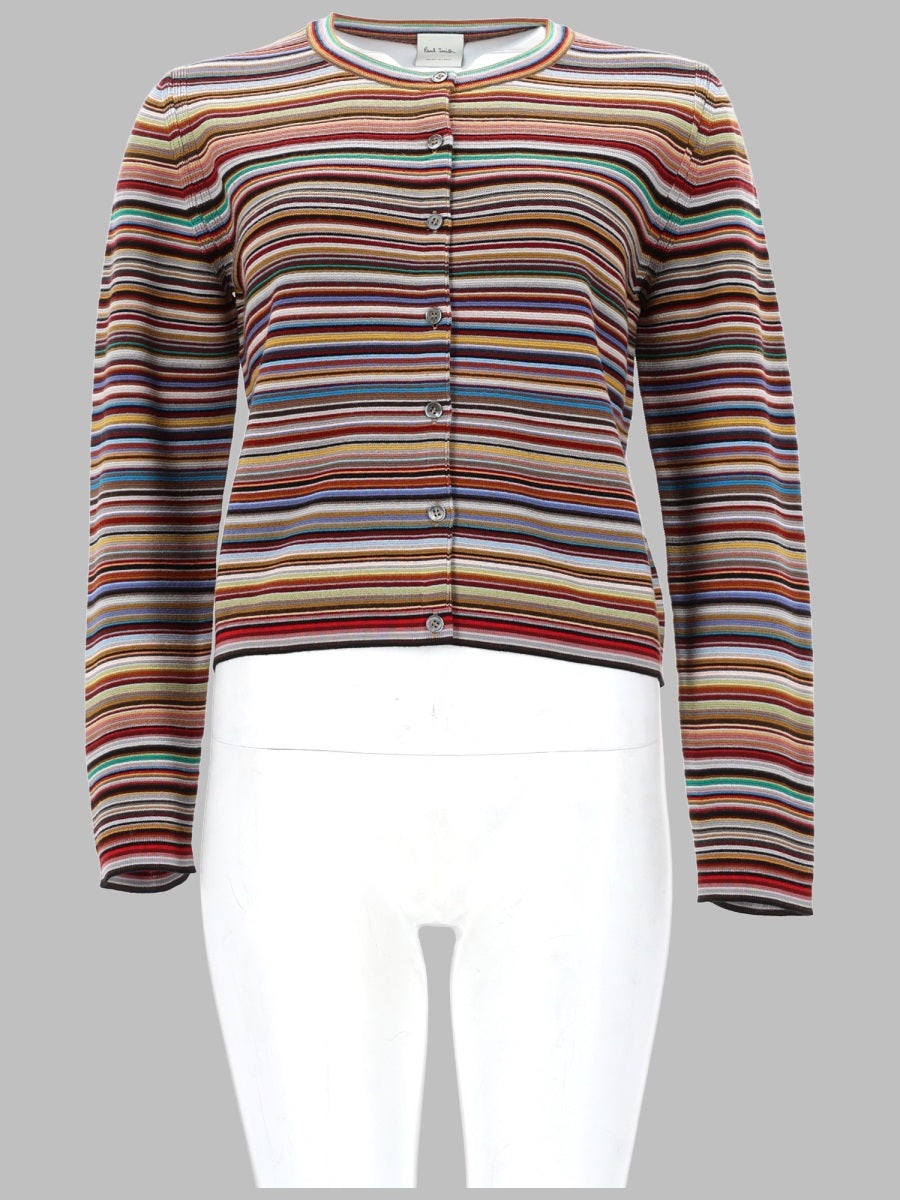 Paul Smith Women Cardigan "Signature Stripe" PAUL SMITH