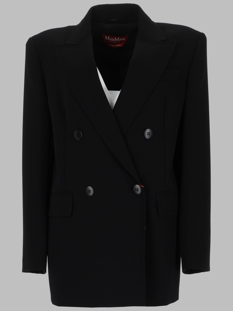 Max Mara Studio Women Giacca Doppiopetto In Cady MAX MARA STUDIO
