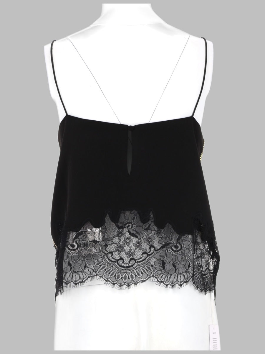 Self-Portrait Women Top Con Pizzo E Cristalli SELF-PORTRAIT