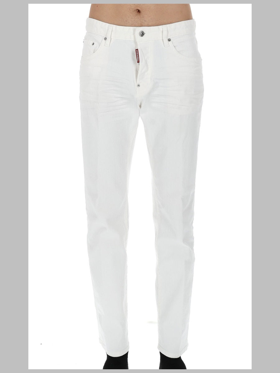 Dsquared Men Jeans In Denim Di Cotone DSQUARED2