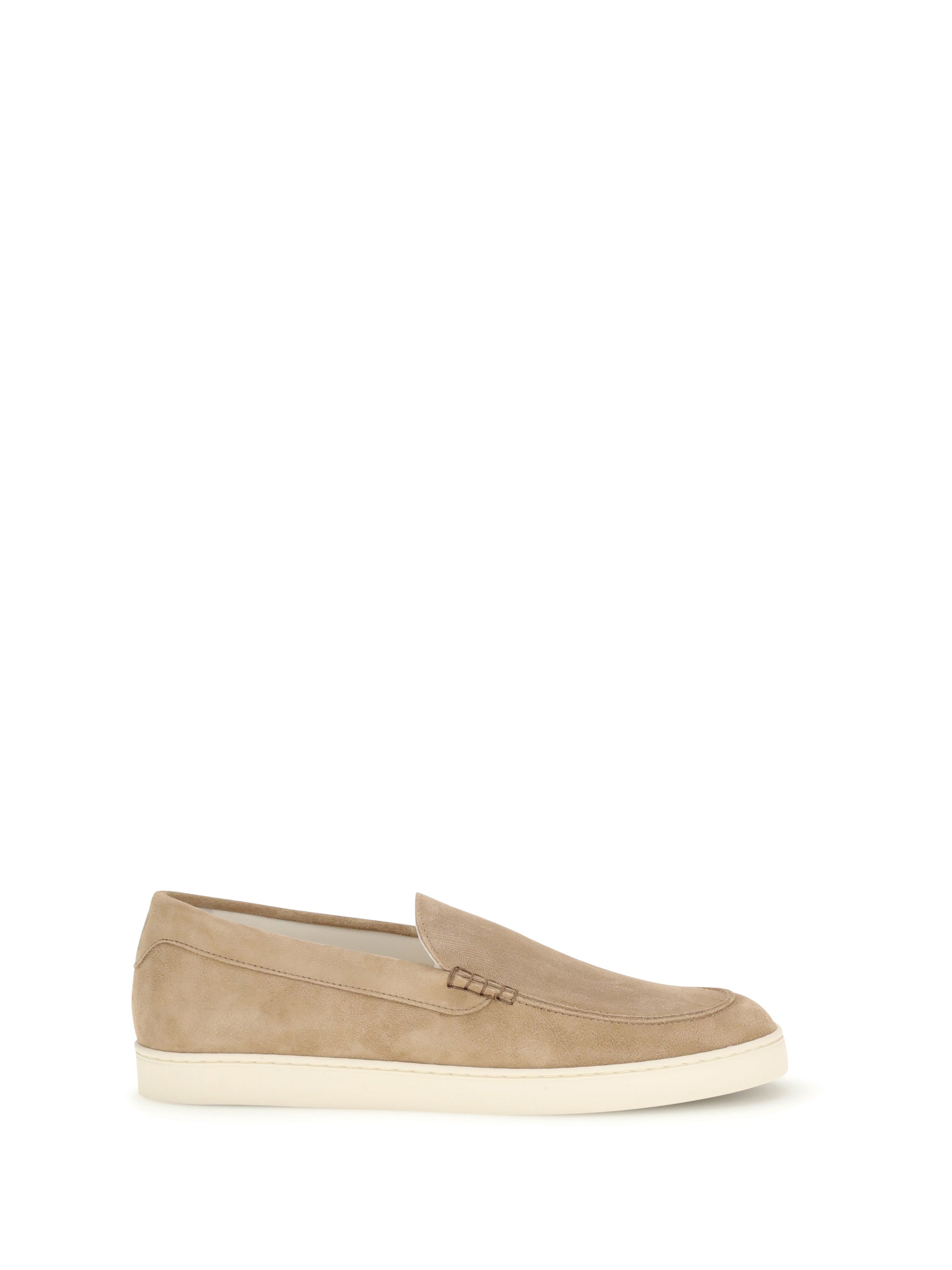 Brunello Cucinelli Men Suede Loafers BRUNELLO CUCINELLI