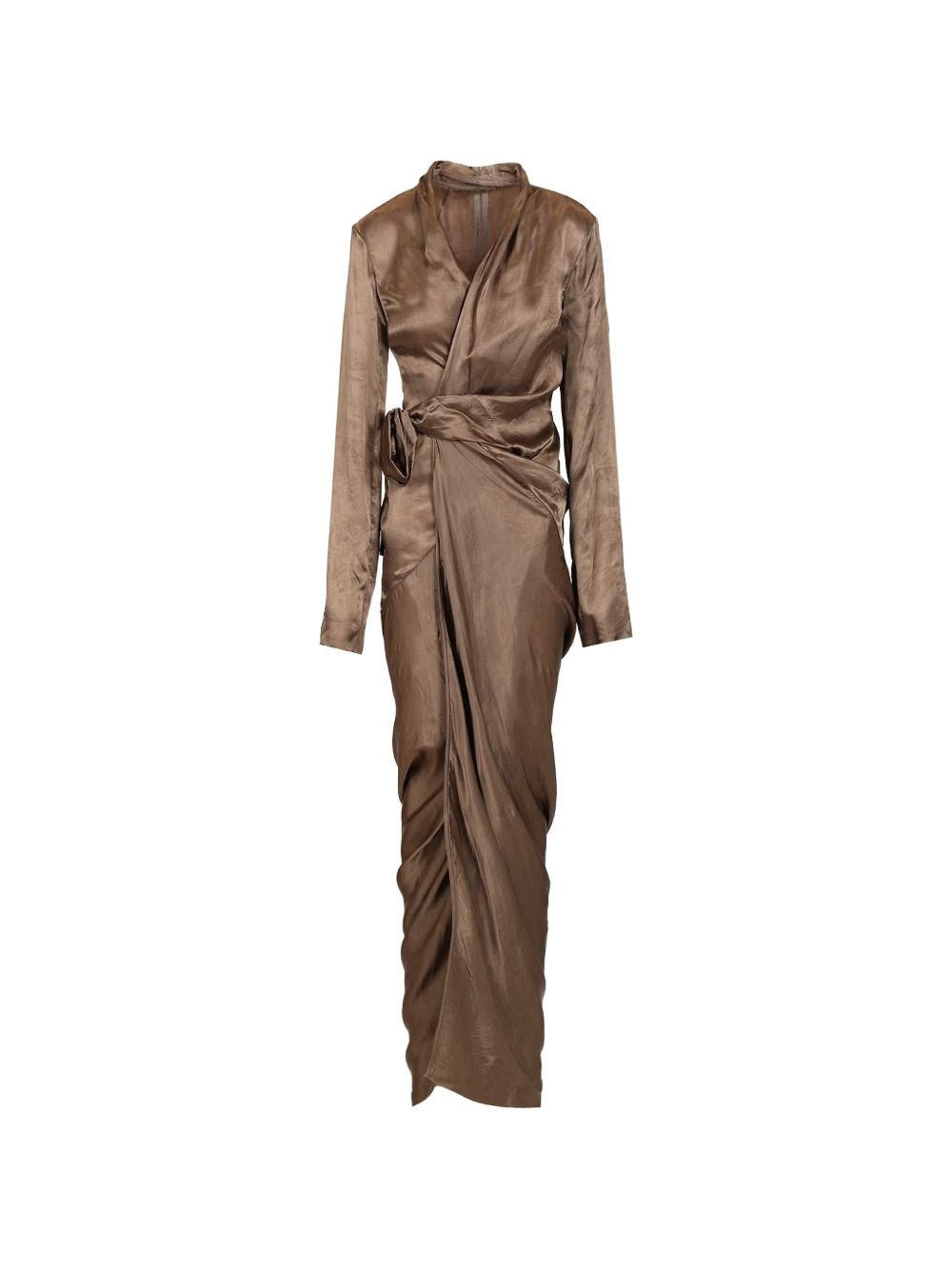Rick Owens Women Wrap Gown Dress RICK OWENS