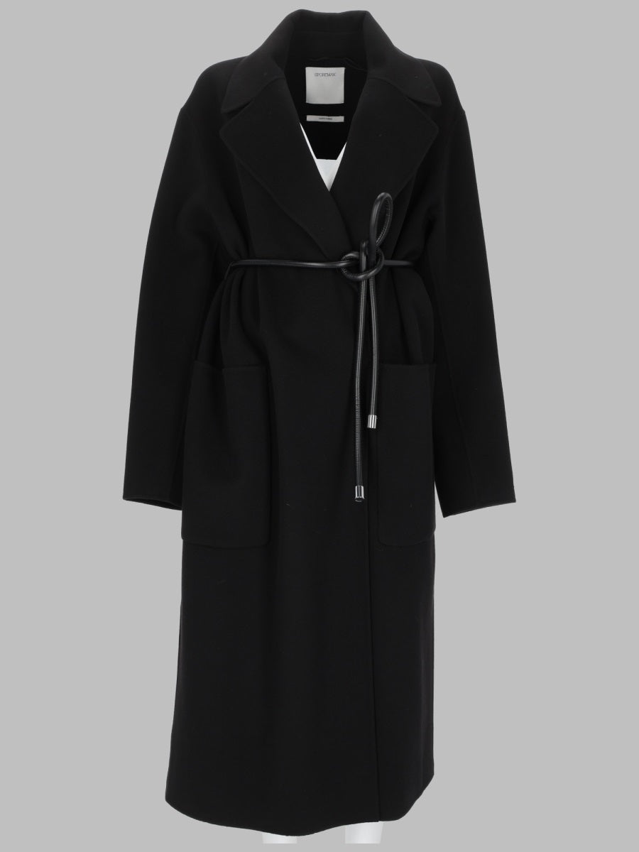 Sportmax Women Cappotto In Lana Con Cintura Annodabile SPORTMAX