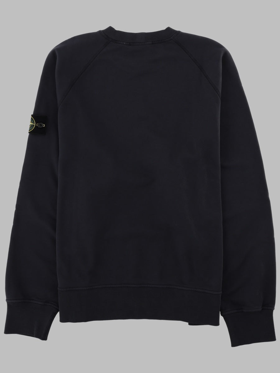 Stone Island Men Felpa Con Patch Logo STONE ISLAND