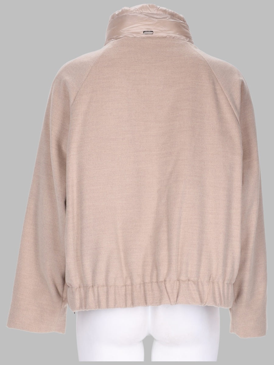 Herno Women Giacca "Resort" In Flanella E Nylon HERNO