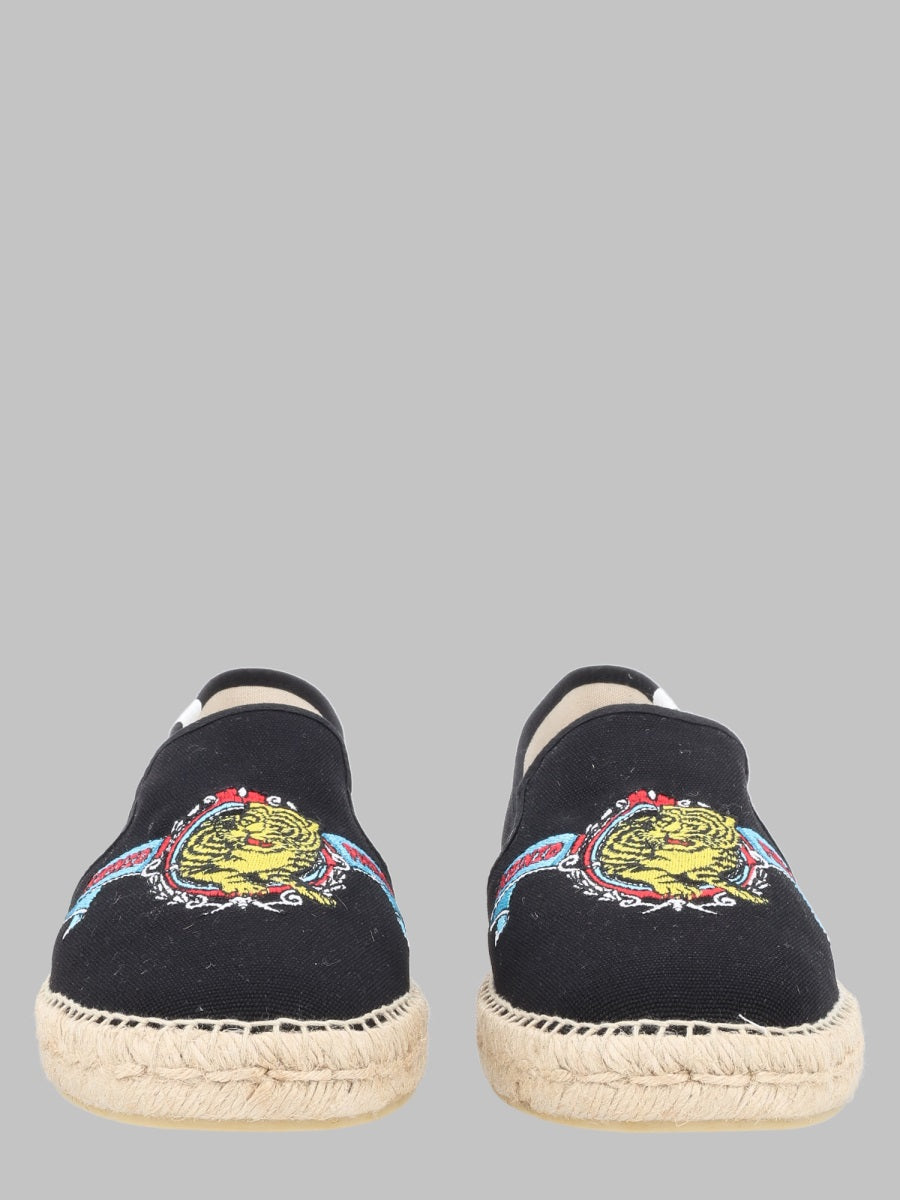 Kenzo Men Espadrilla In Tela "Kenzo Jumping Tiger" KENZO