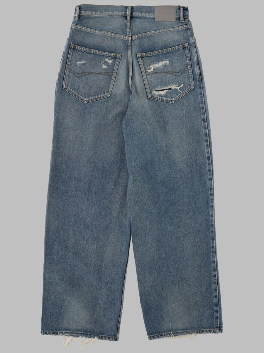 Balenciaga Men Jeans Baggy In Denim BALENCIAGA