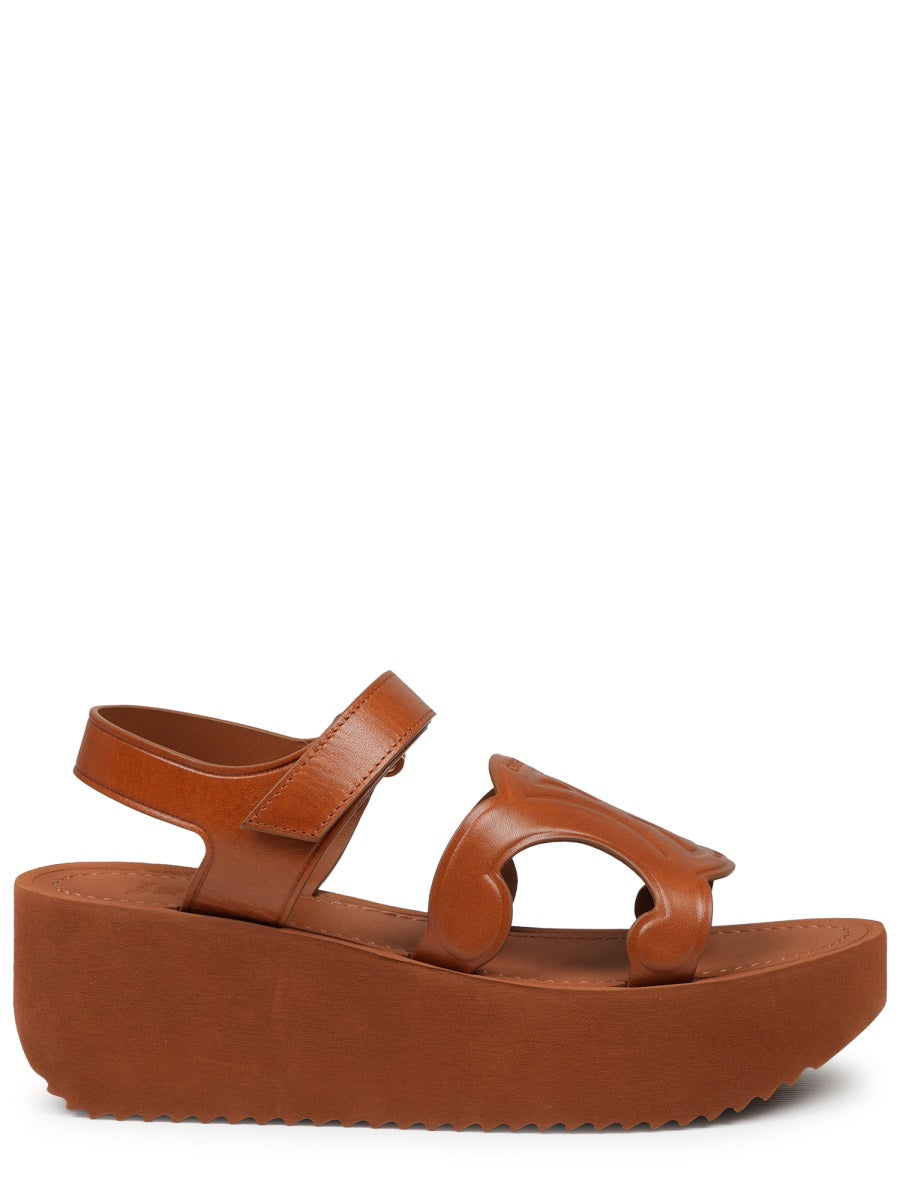 Celine Women Sandalo "Sunny" In Pelle CELINE
