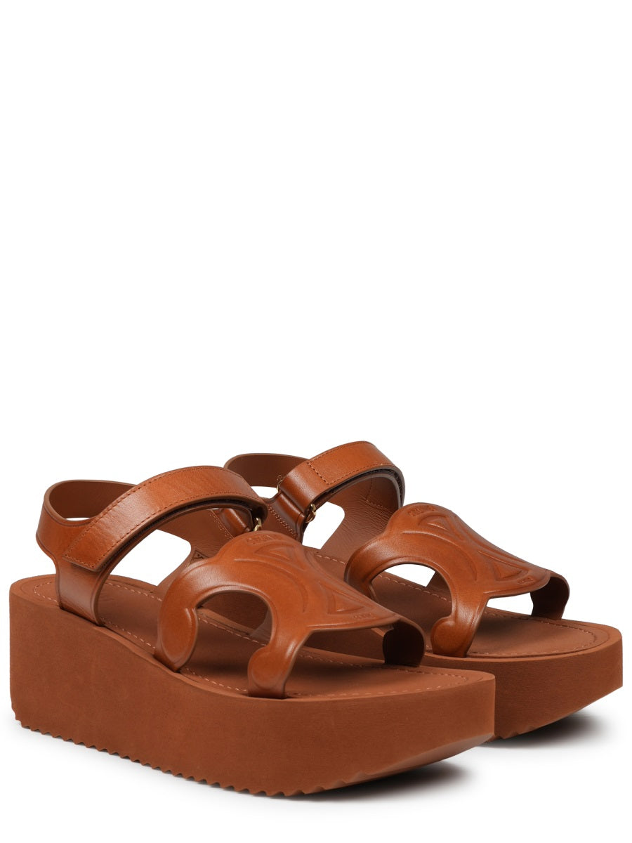 Celine Women Sandalo "Sunny" In Pelle CELINE