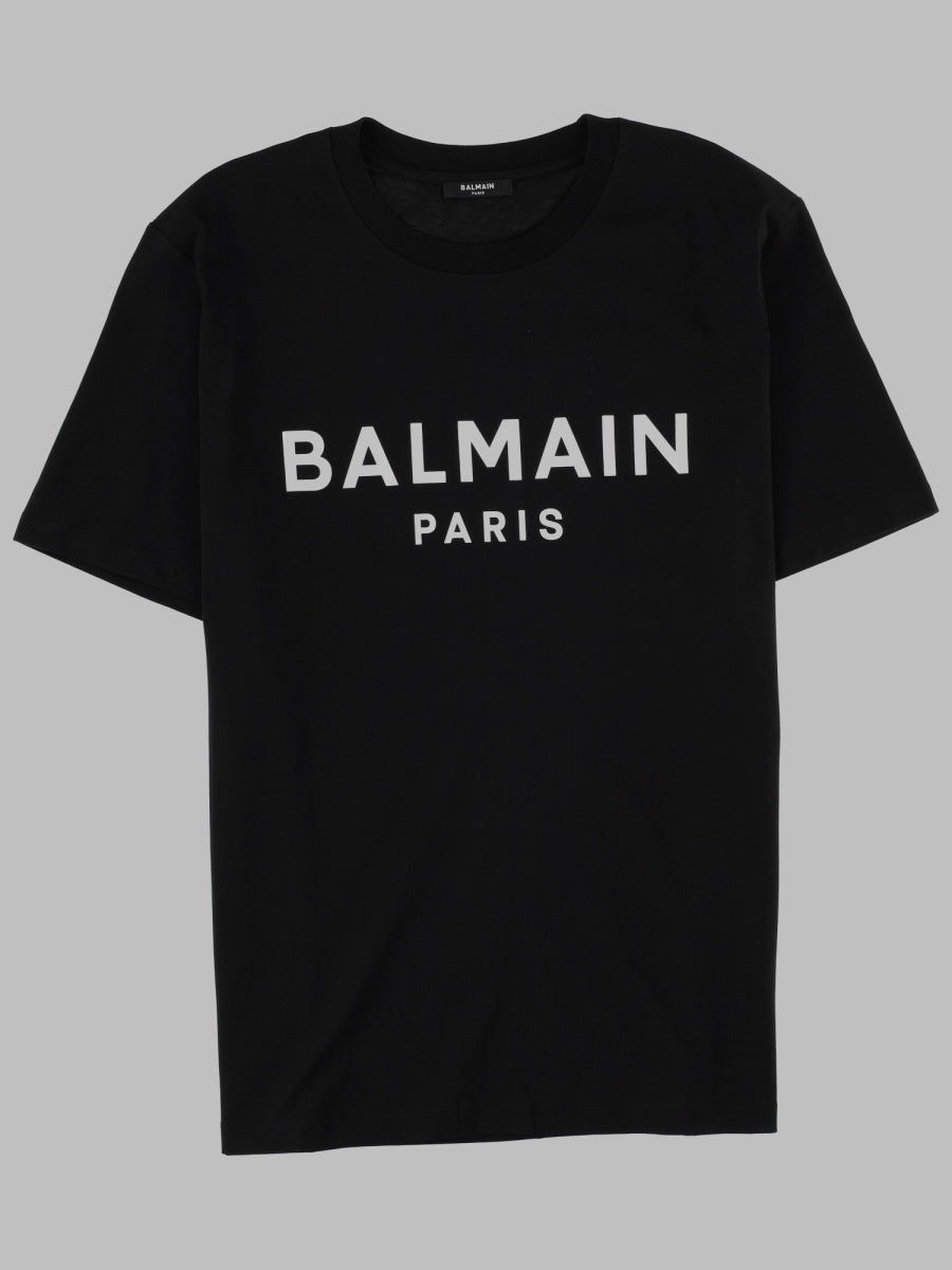 Balmain Men T-Shirt Con Stampa Logo BALMAIN