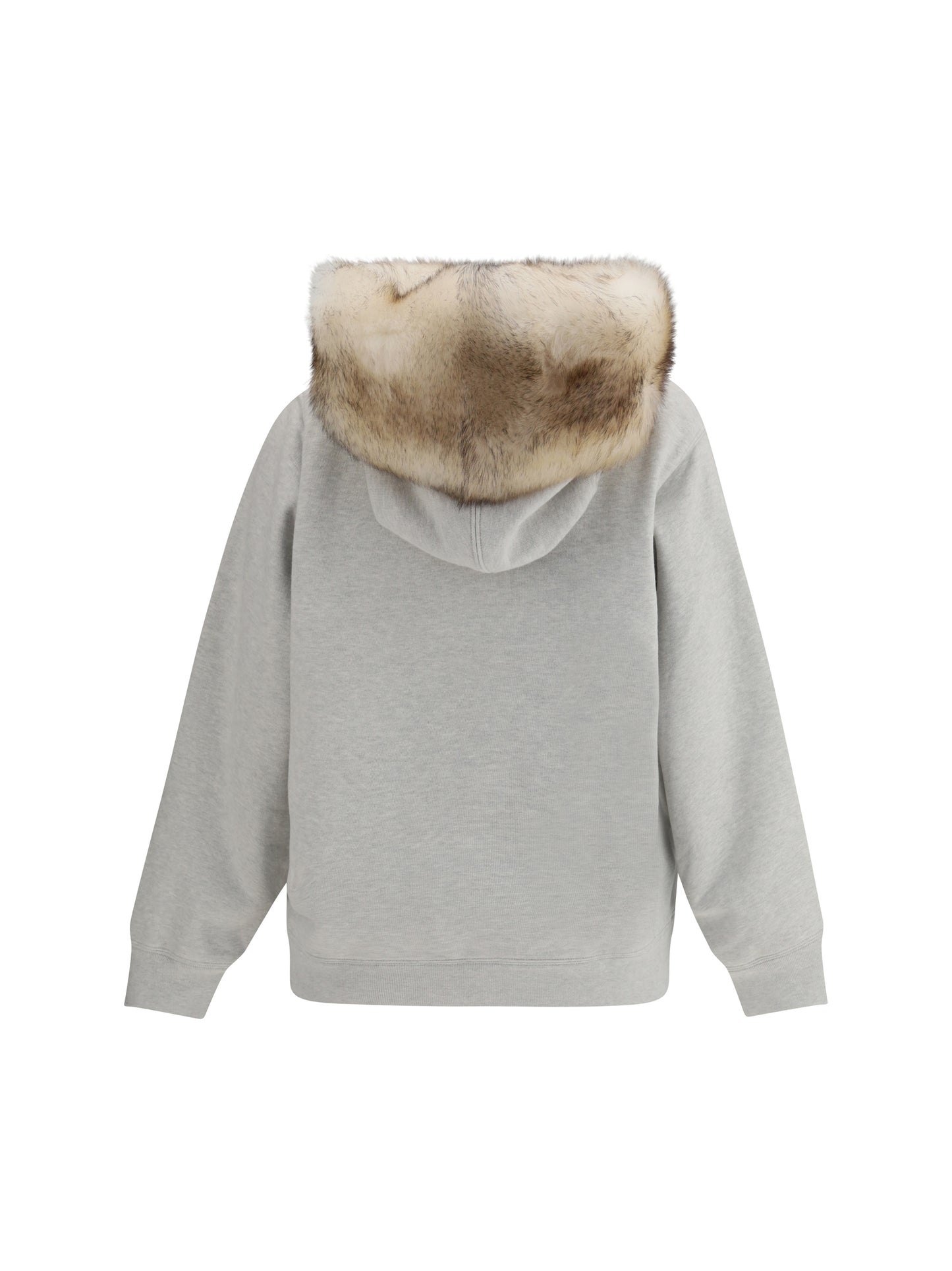 Prada Women Hoodie Features A Hood Lined In Shearling PRADA