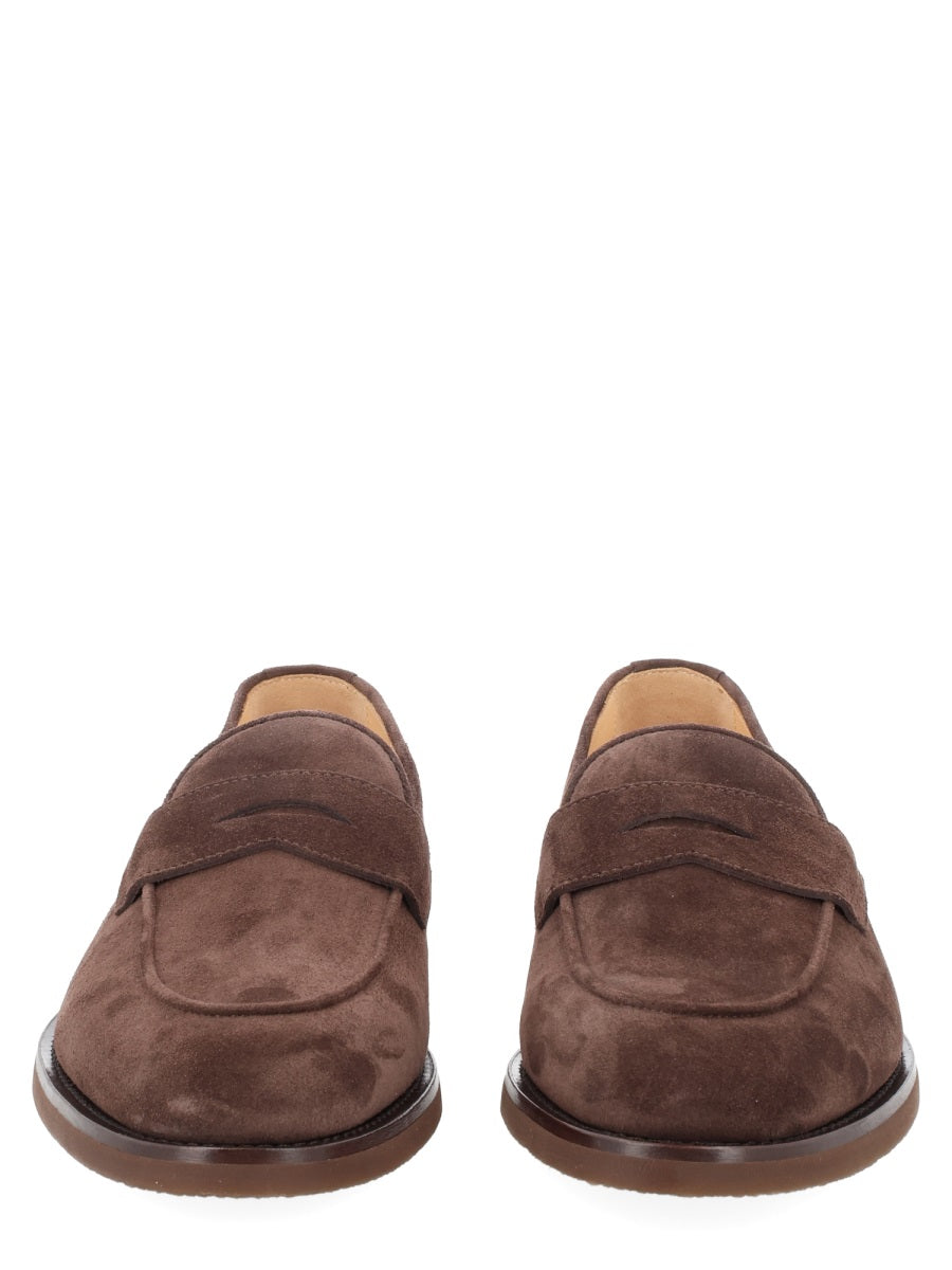 Brunello Cucinelli Men Mocassino "Penny" In Camoscio BRUNELLO CUCINELLI