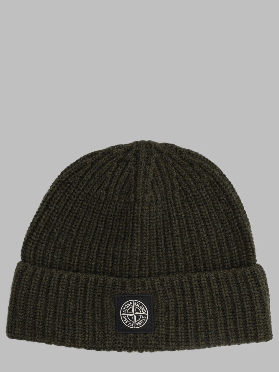 Stone Island Men Berretto In Lana Vergine STONE ISLAND