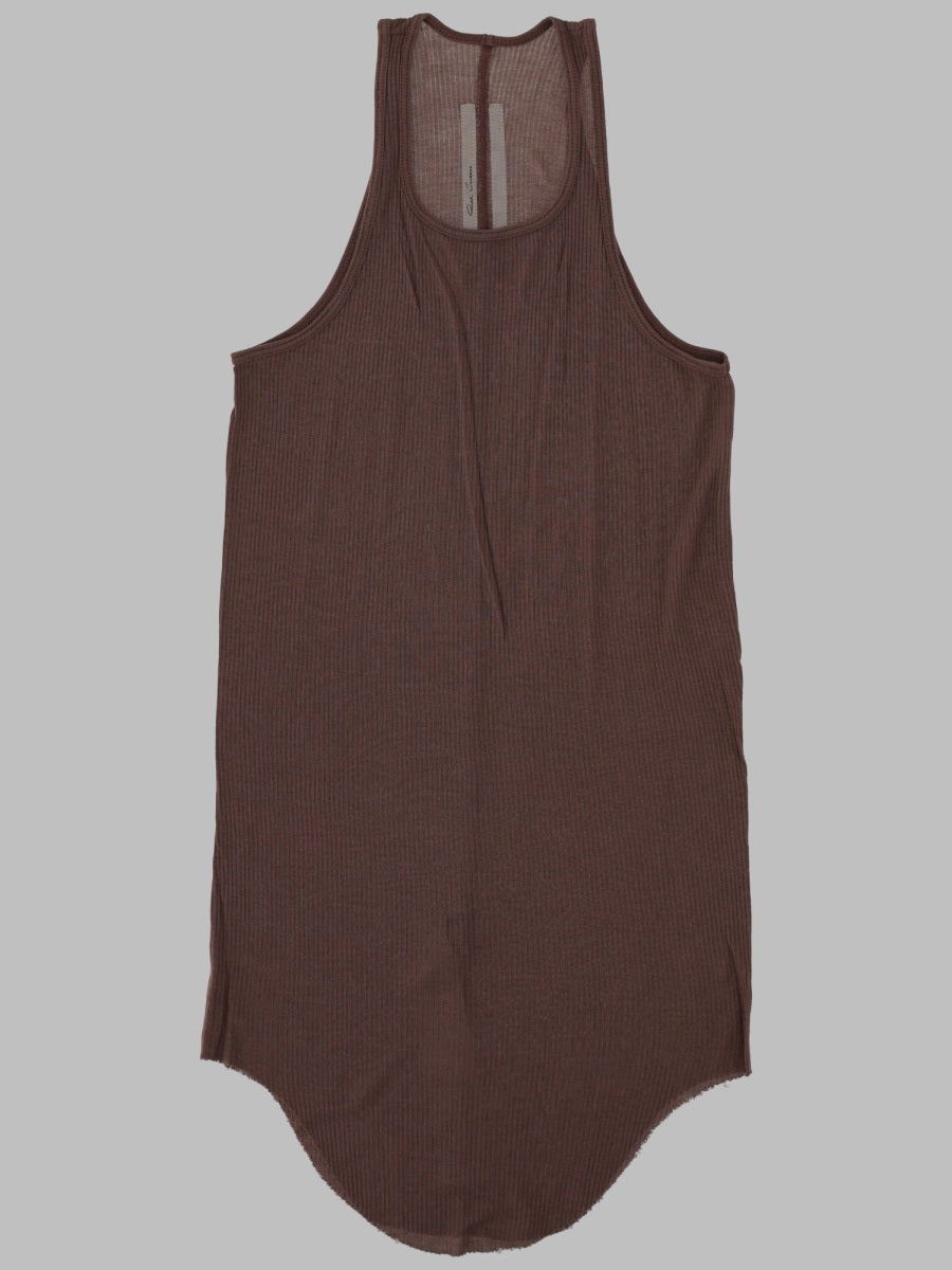 Rick Owens Women Tank Top "Basic Rib" RICK OWENS
