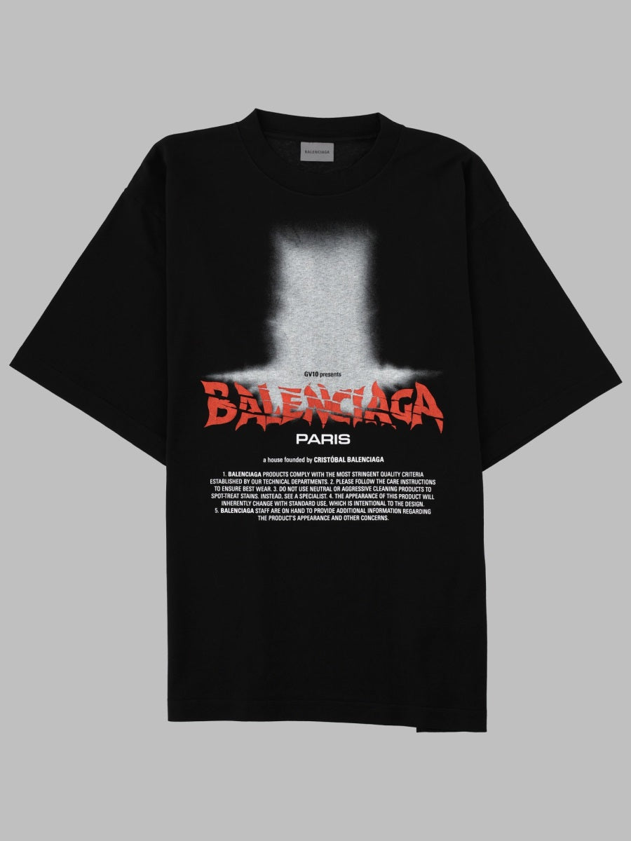 Balenciaga Women T-Shirt Con Stampa BALENCIAGA