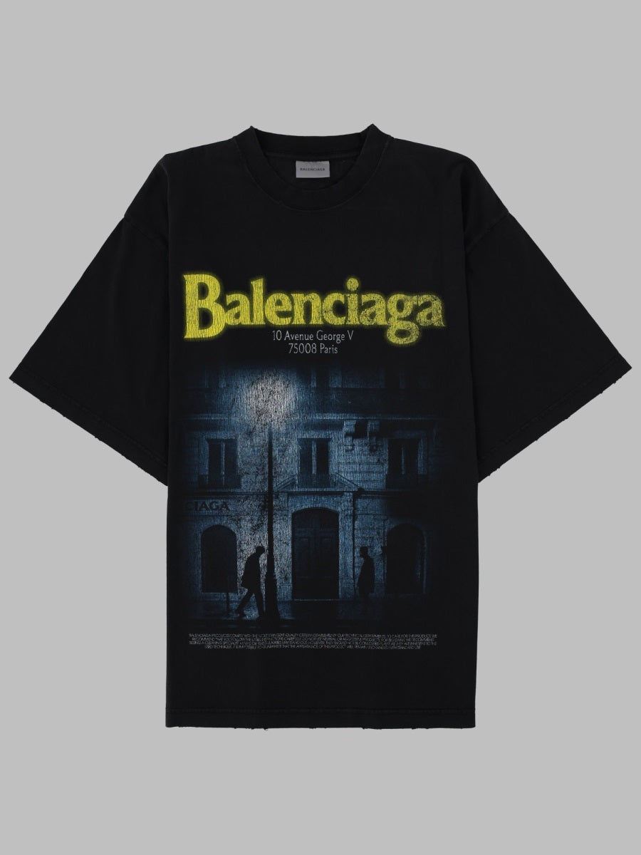 Balenciaga Women T-Shirt Con Stampa BALENCIAGA