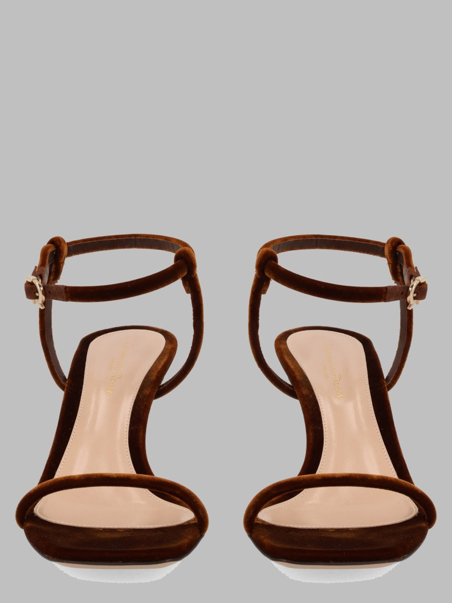 Gianvito Rossi Women Sandalo "Mayfair" In Velluto GIANVITO ROSSI