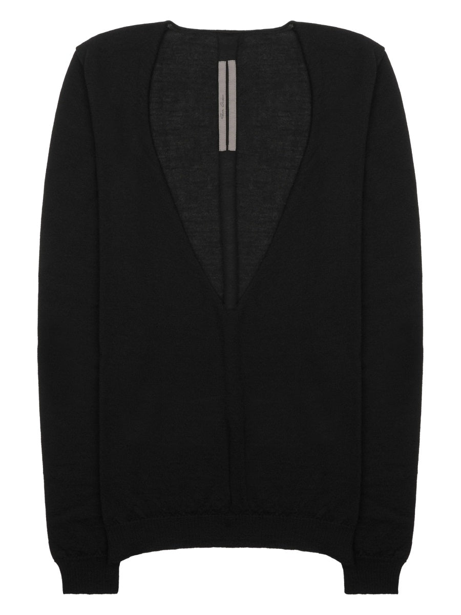 Rick Owens Women Maglia Con Scollo A V Profondo RICK OWENS