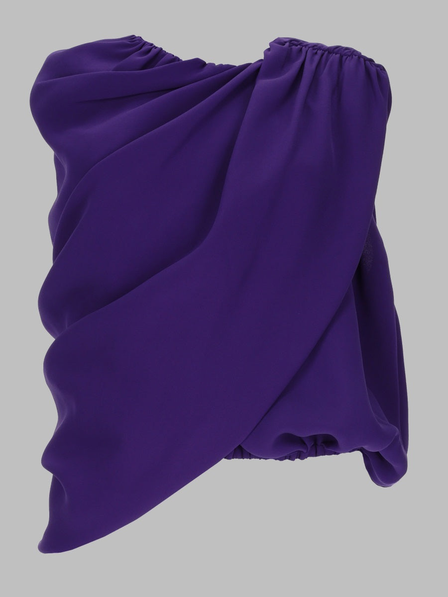 Balenciaga Women Top Mantella In Seta BALENCIAGA