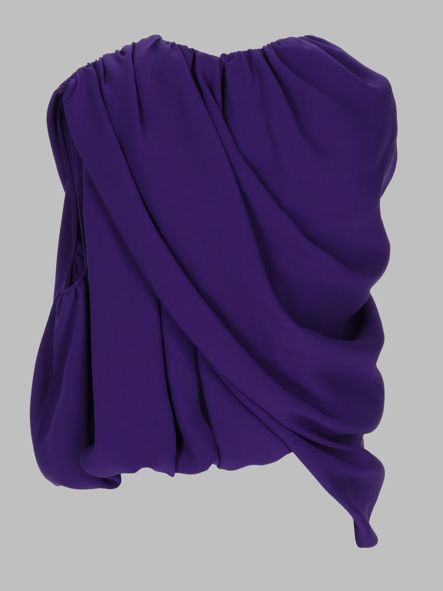 Balenciaga Women Top Mantella In Seta BALENCIAGA