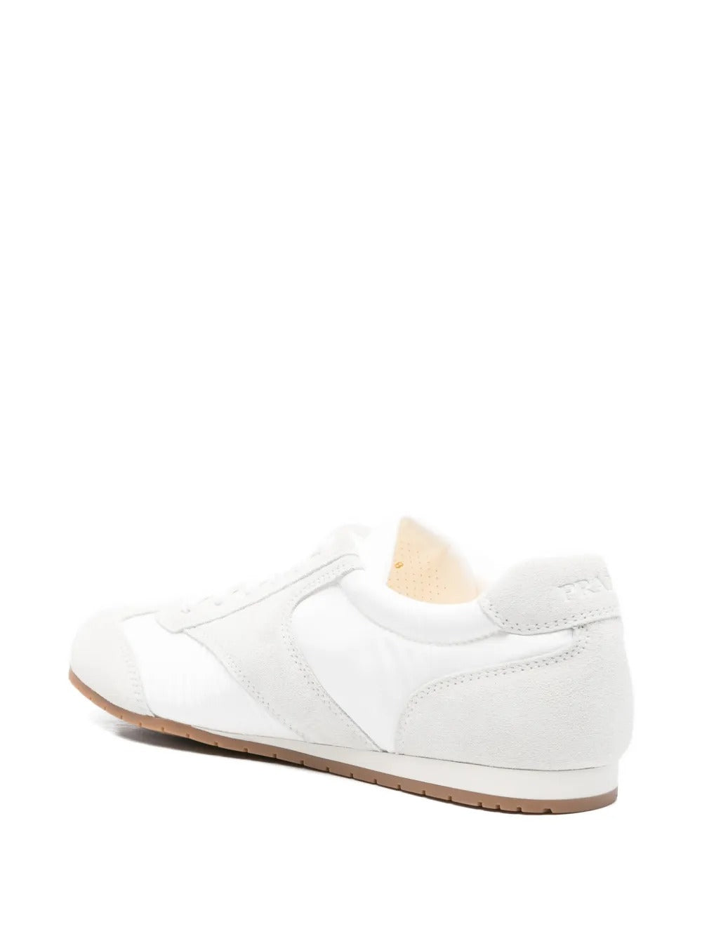 Prada Men Fabric And Suede Sneakers PRADA