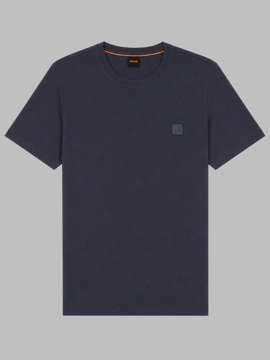 Boss Men T-Shirt "Tales" Con Patch Logo BOSS