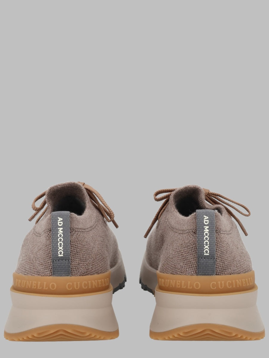 Brunello Cucinelli Men Sneaker In Lana BRUNELLO CUCINELLI
