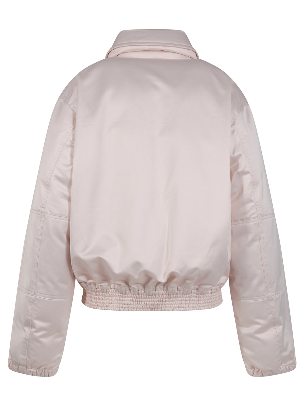 Victoria Beckham Women Cotton Satin Padded Bomber Jacket VICTORIA BECKHAM