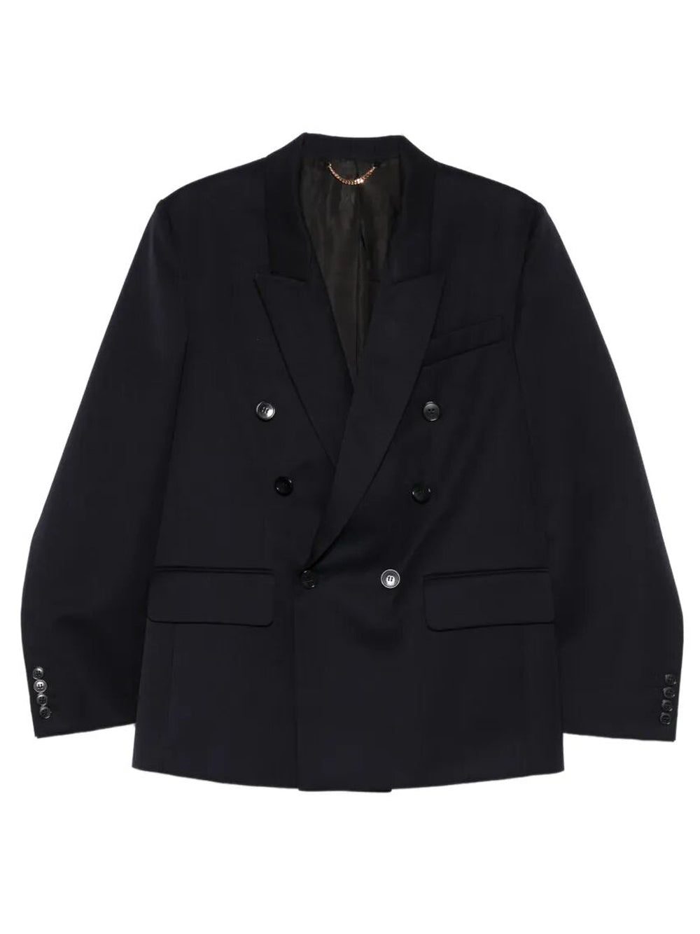 Victoria Beckham Women Double-Breasted Wool Tailored Jacket VICTORIA BECKHAM