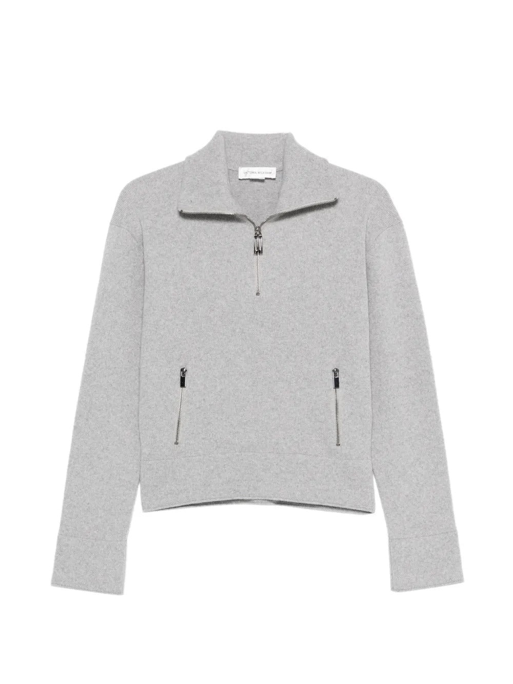 Victoria Beckham Women Half-Zip Milano Wool Blend Jumper VICTORIA BECKHAM