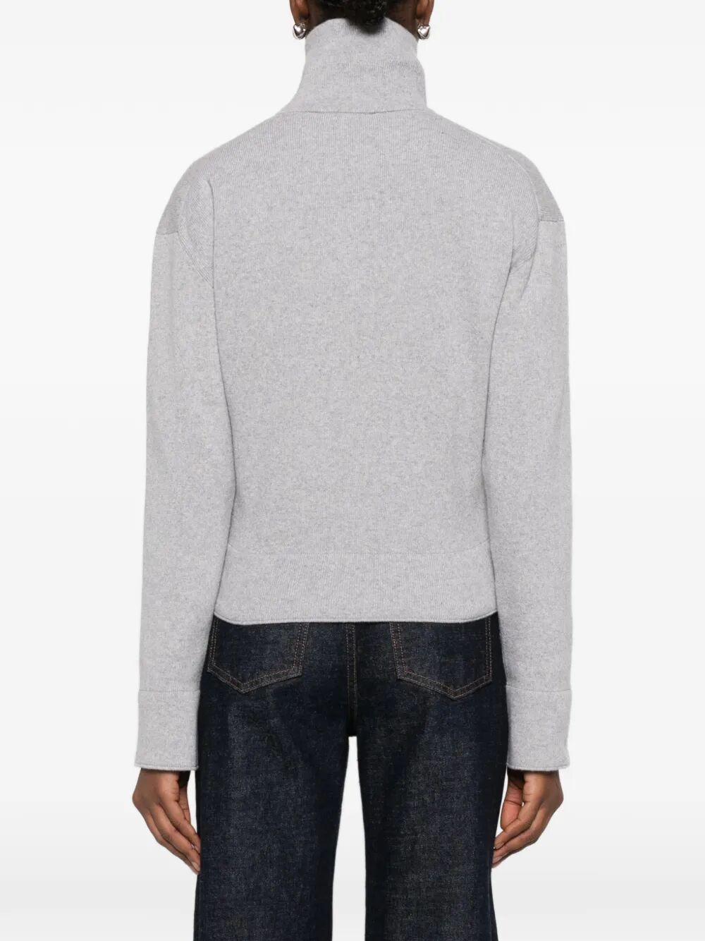 Victoria Beckham Women Half-Zip Milano Wool Blend Jumper VICTORIA BECKHAM