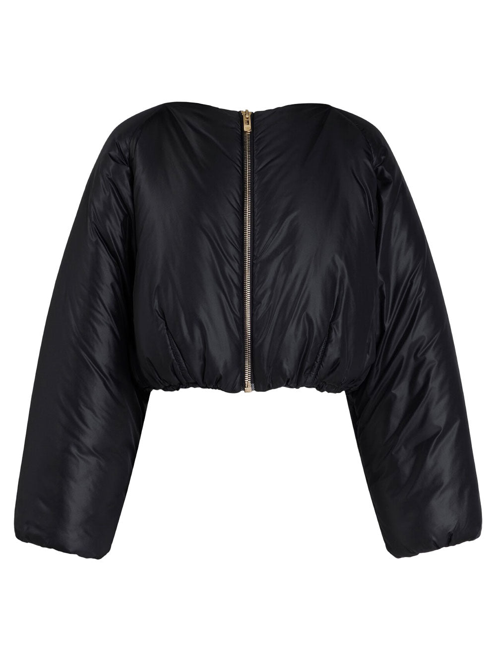 Alaia Women Nylon Pleated Bomber