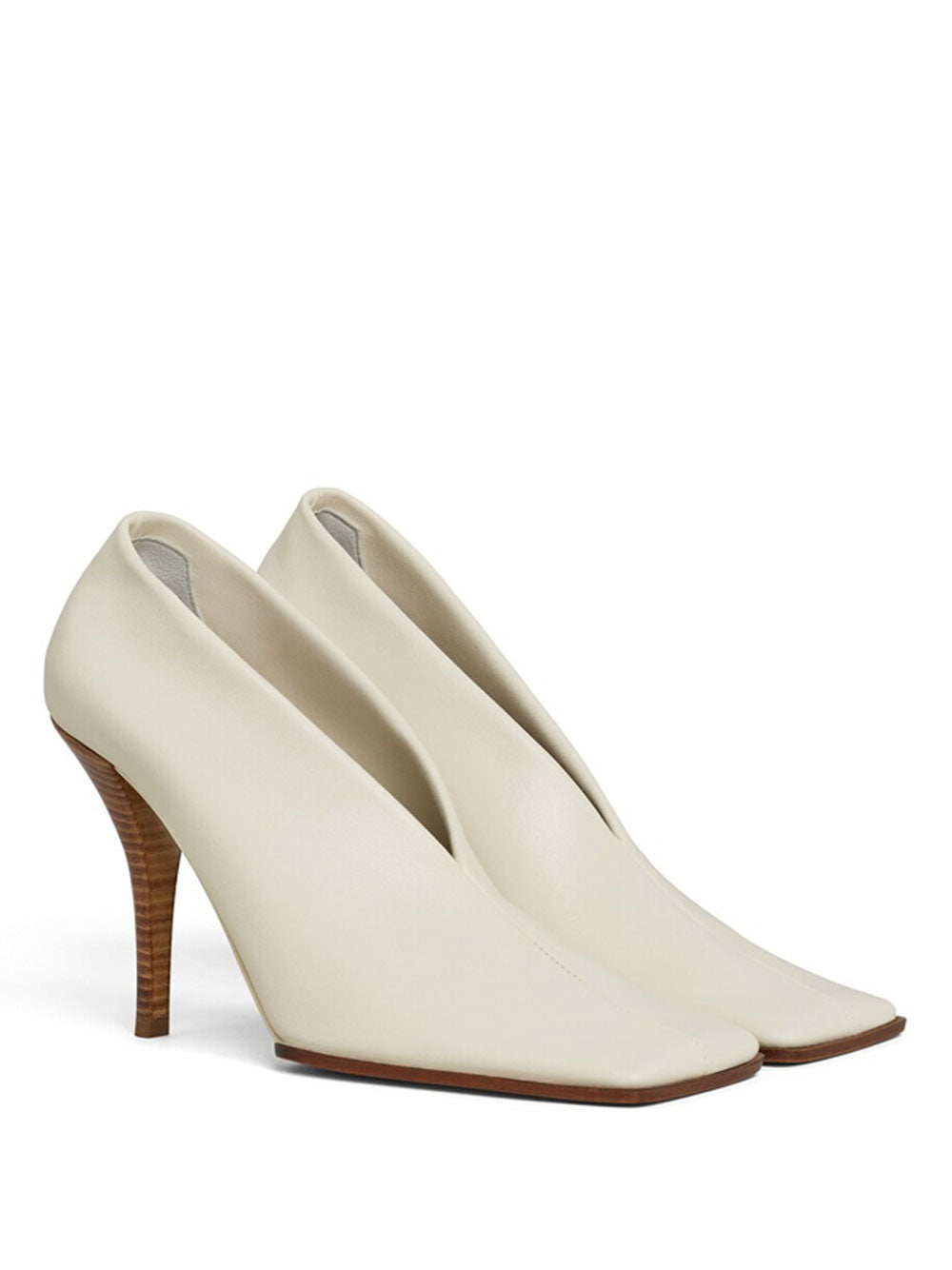 Alaia Women Soft Square Pumps In Leather ALAIA