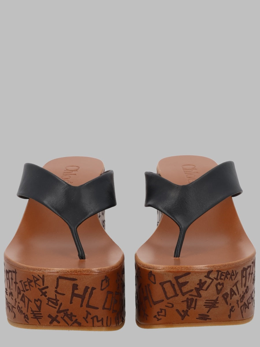 Chloé Women Sabot Con Zeppa "Maxime" CHLOE