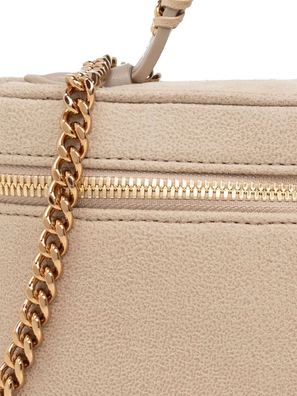 Stella Mccartney Women Gold Chain Falabella Cosmetic Case STELLA MCCARTNEY