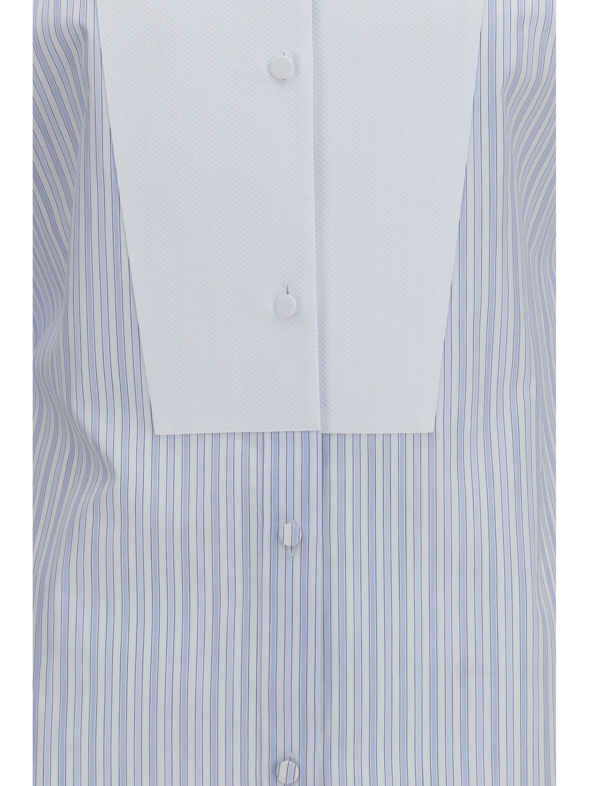 Tom Ford Women Striped Shirt With Front Detail TOM FORD