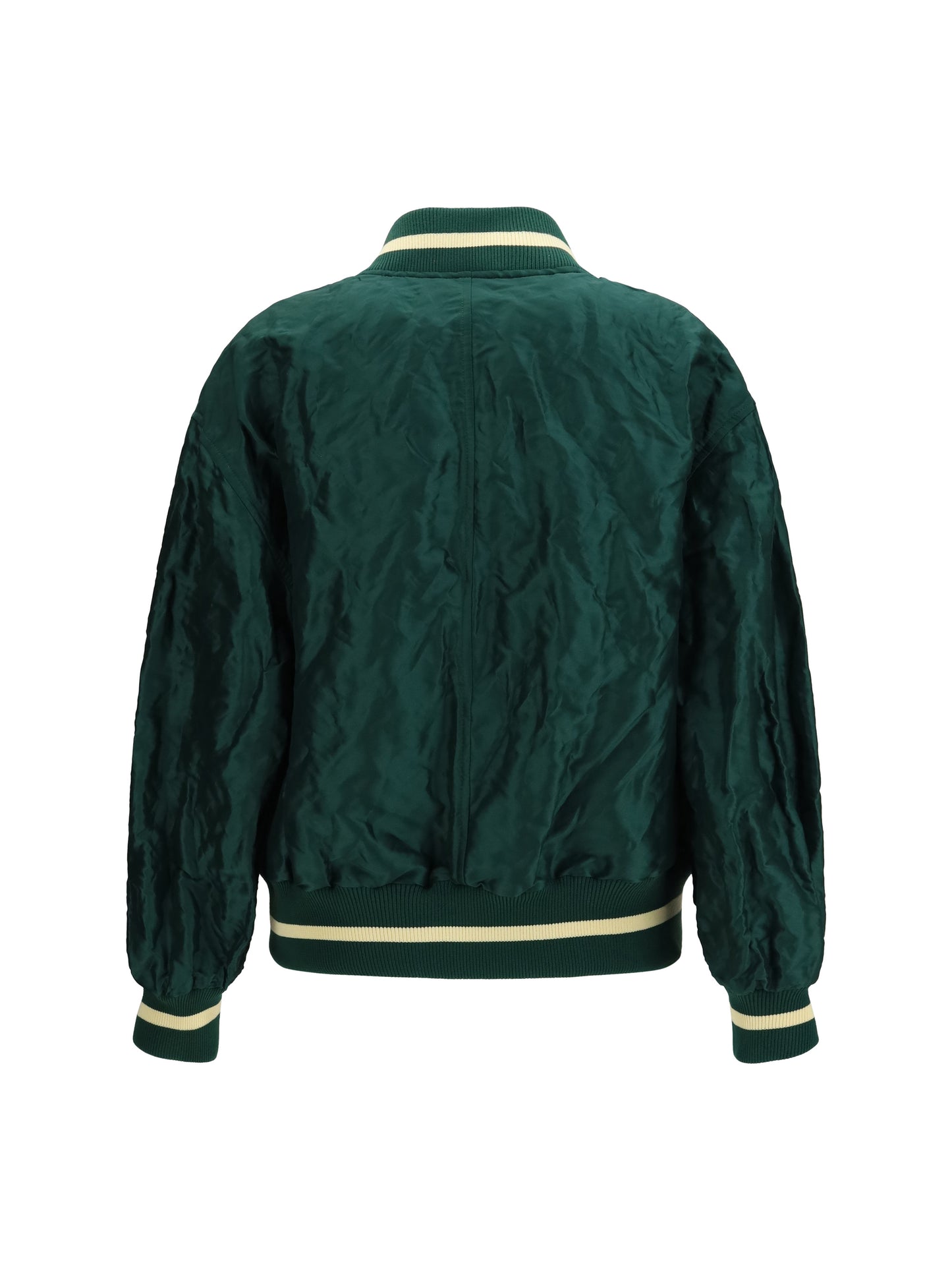 Loewe Women Technical Fabric Bomber Jacket LOEWE