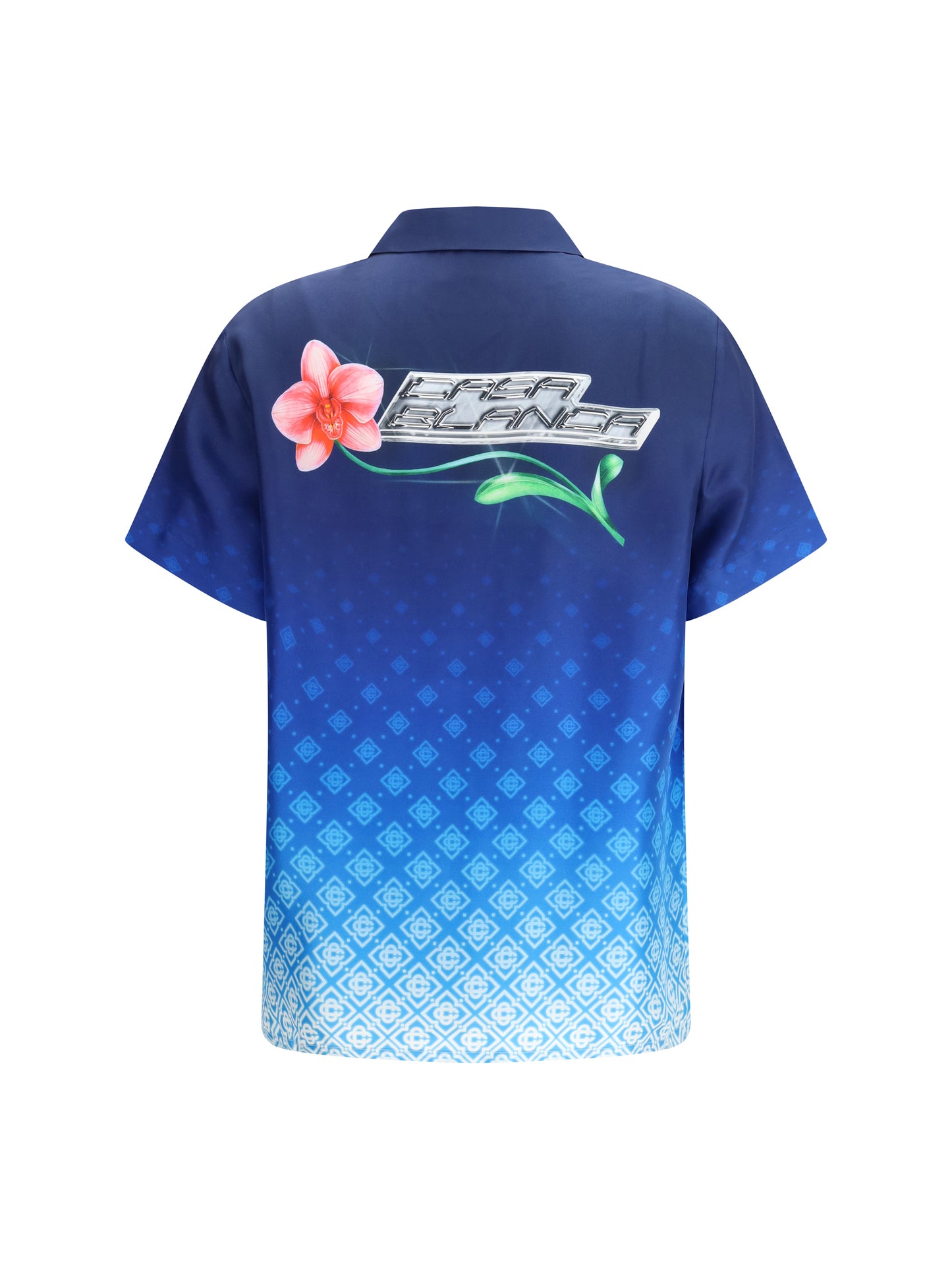 Casablanca Women Orchid Logo Shirt CASABLANCA