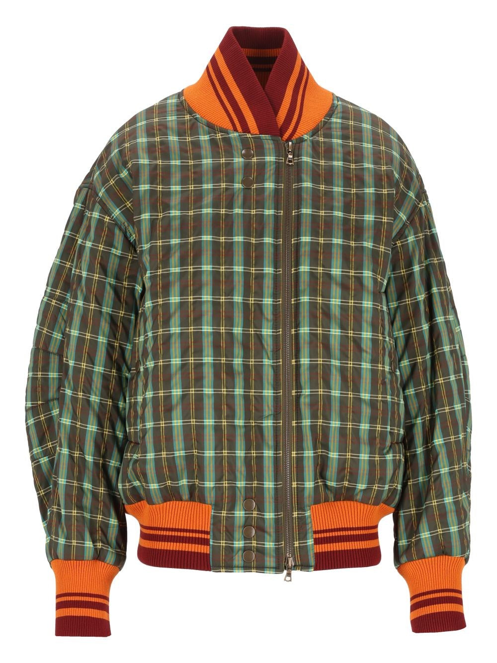 Dries Van Noten Women Valdi Oversized Seersucker Bomber DRIES VAN NOTEN