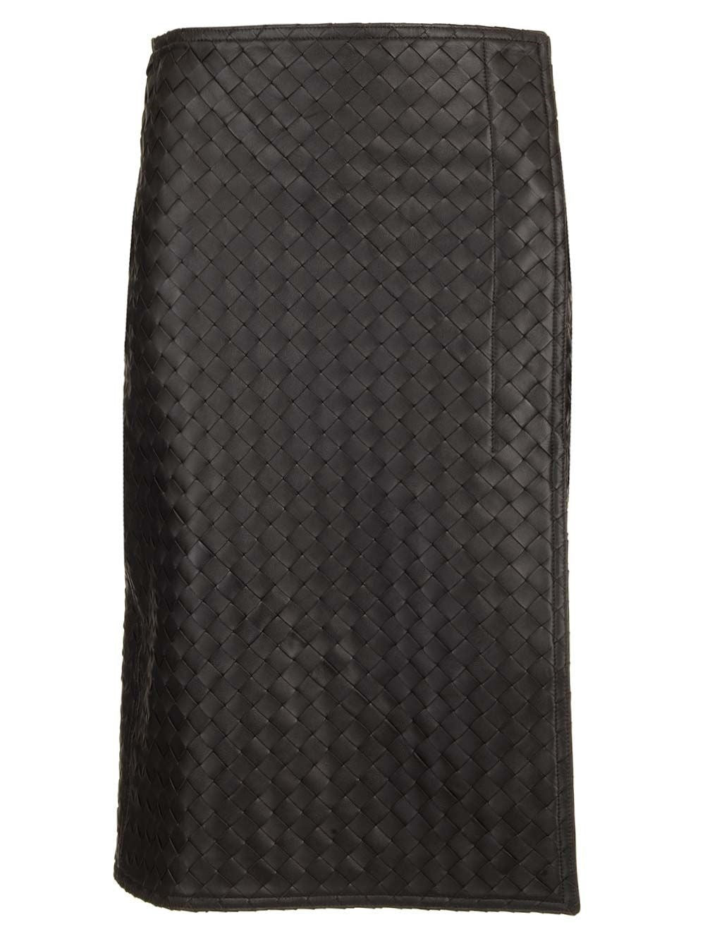 Bottega Veneta Women Leather Pencil Skirt BOTTEGA VENETA