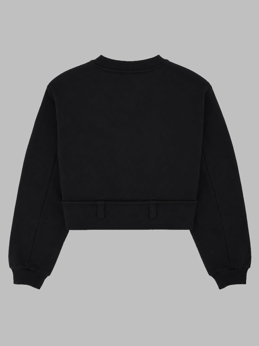 Dries Van Noten Women Felpa Cropped Con Coulisse DRIES VAN NOTEN