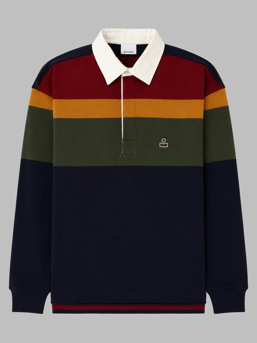 Marant Men Polo "Brandon" In Cotone ISABEL MARANT
