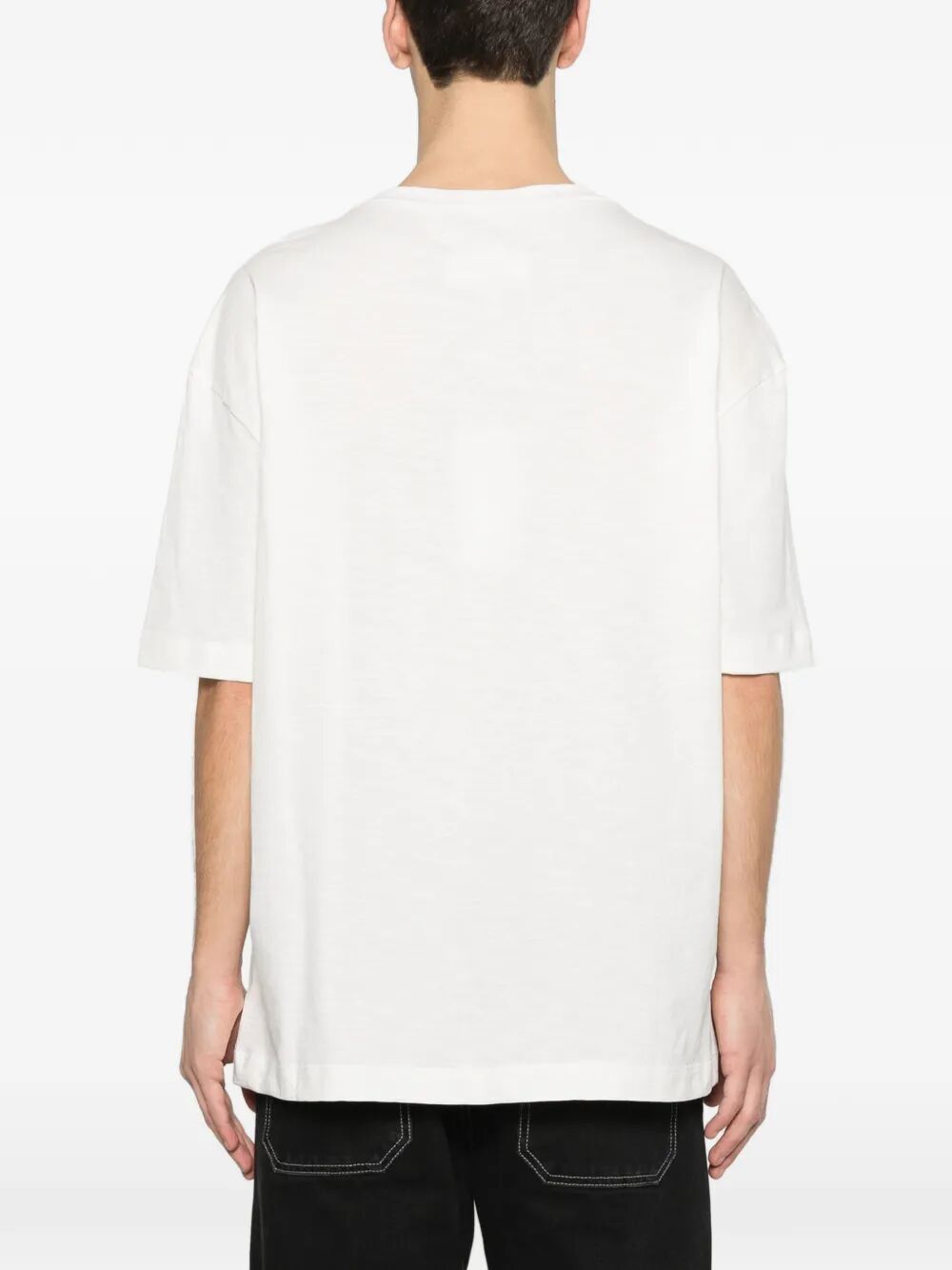 Maison Margiela Men Graphic-Print Cotton T-Shirt MAISON MARGIELA