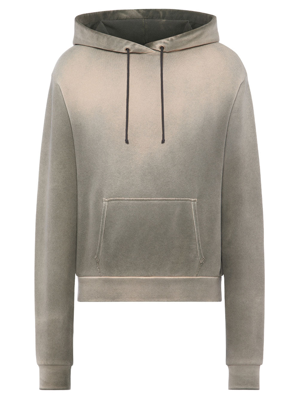 Maison Margiela Men Sun Faded Cotton Hooded Sweatshirt MAISON MARGIELA