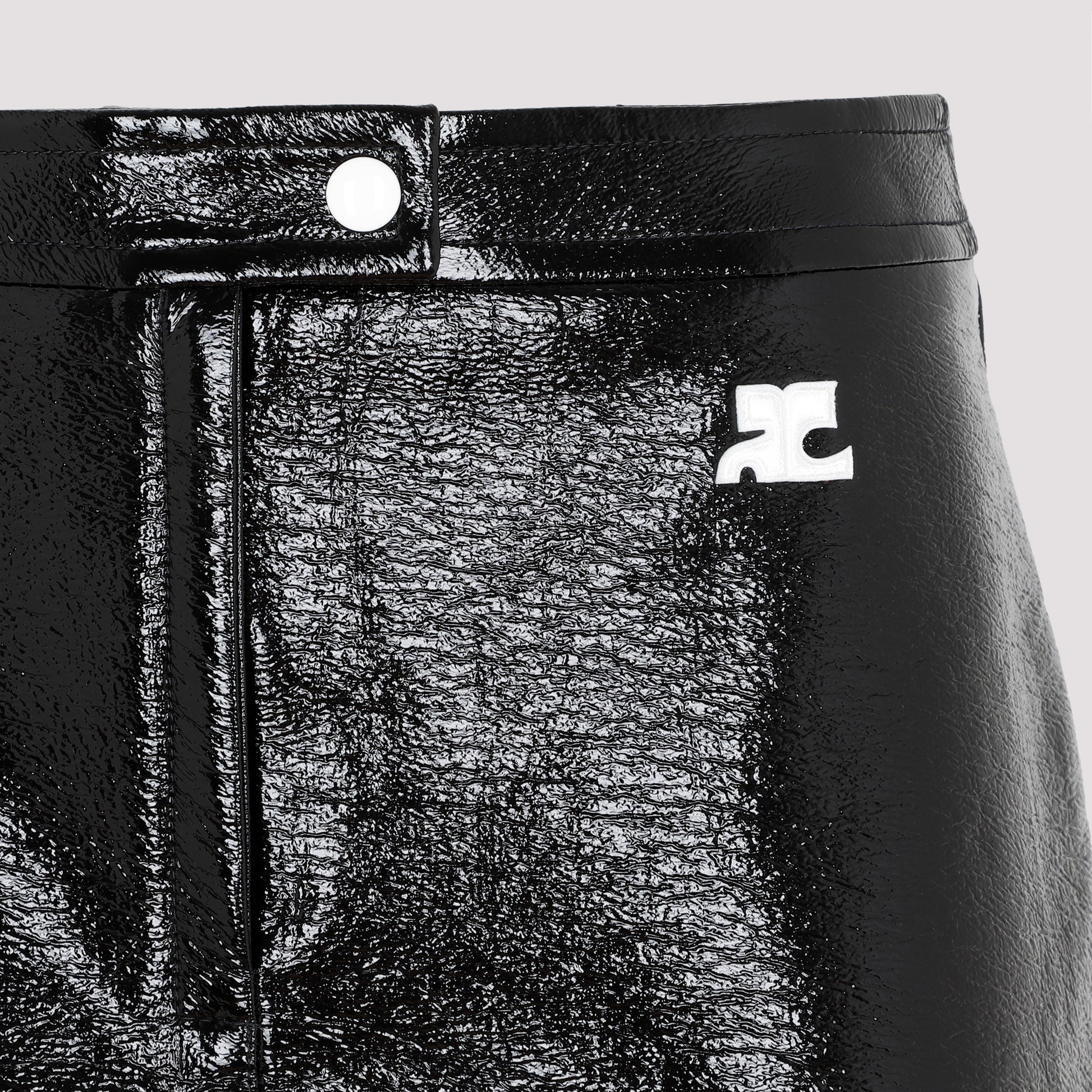 Courrèges Vinyl Mini Skirt Women COURREGES