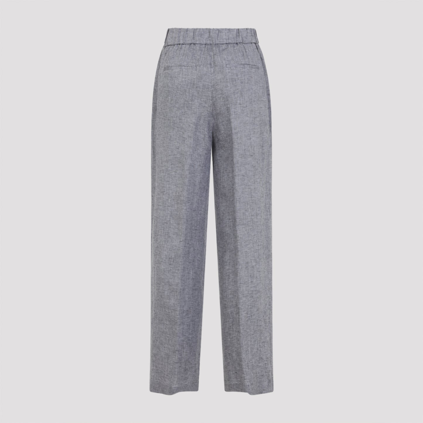 Peserico Linen Straight Pants Women PESERICO