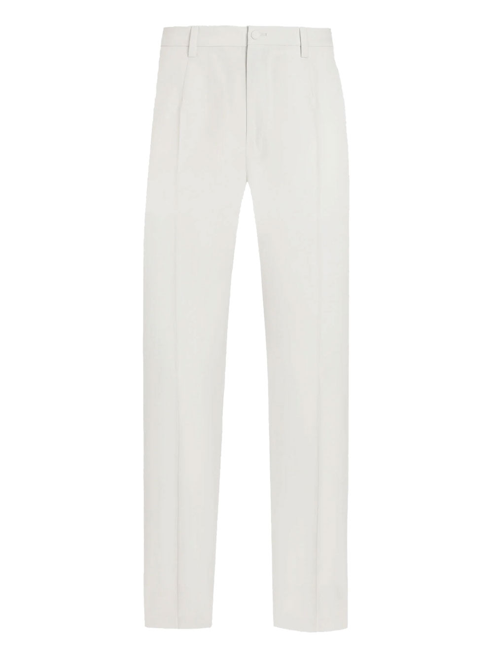 Dolce & Gabbana Men Wool Poplin Trousers DOLCE & GABBANA