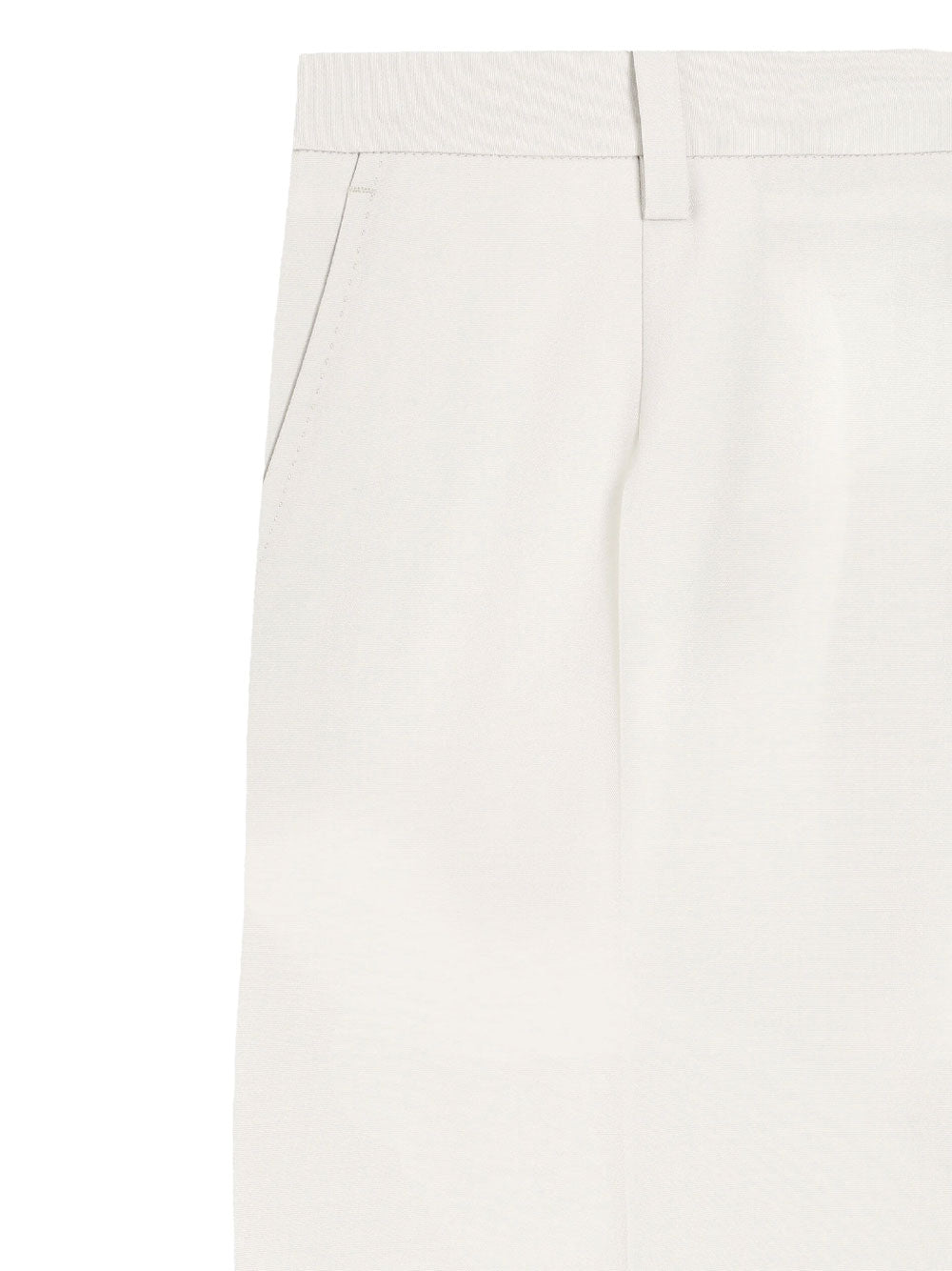 Dolce & Gabbana Men Wool Poplin Trousers DOLCE & GABBANA