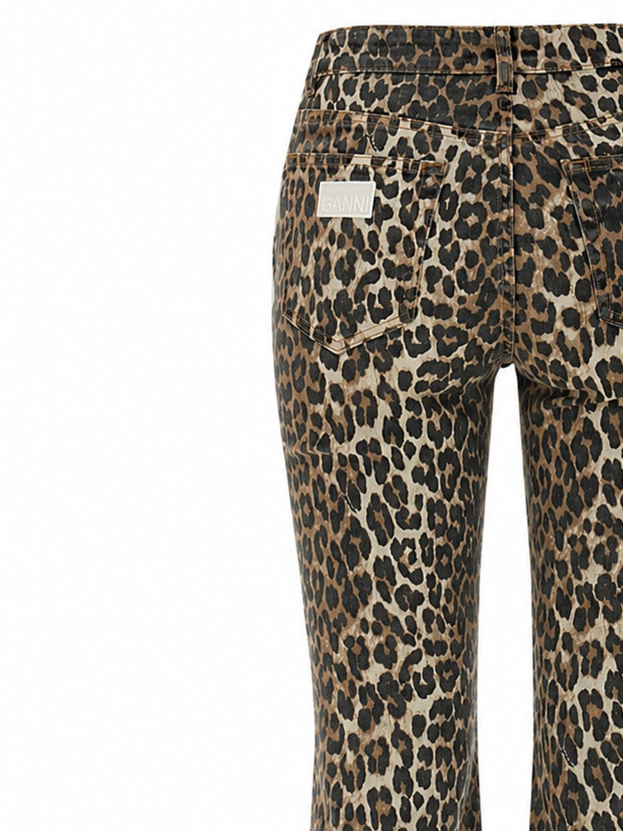 Ganni Women Jeans Animalier GANNI