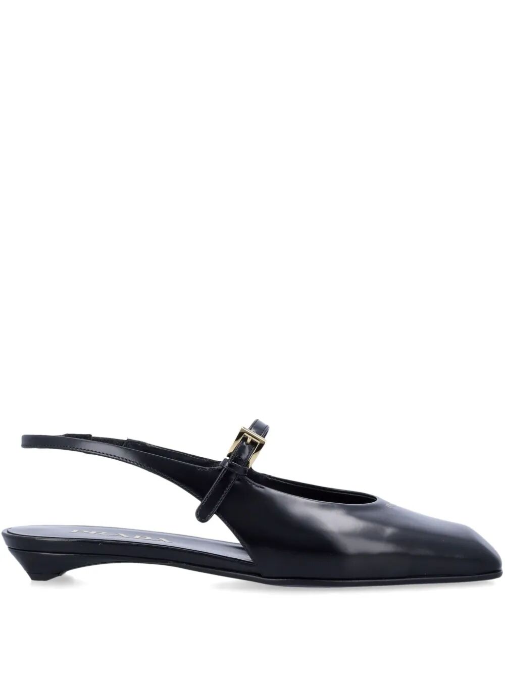 Prada Women Leather Slingback Ballerinas PRADA